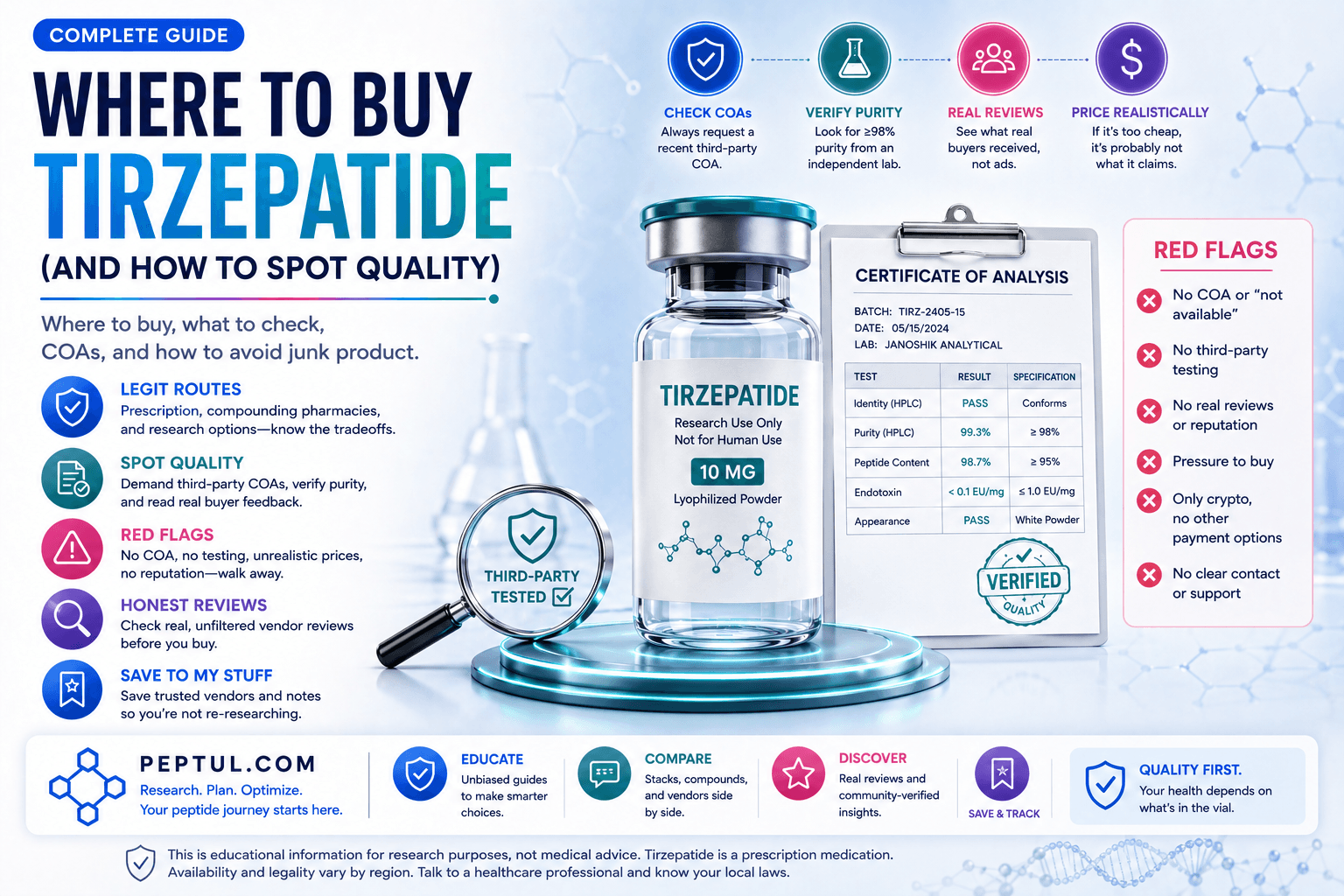 Where to Buy Tirzepatide (and How to Spot Quality)